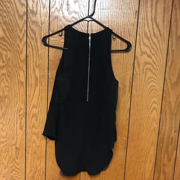 rag & bone New York Black Zip Back Tank - Picture 3 of 13